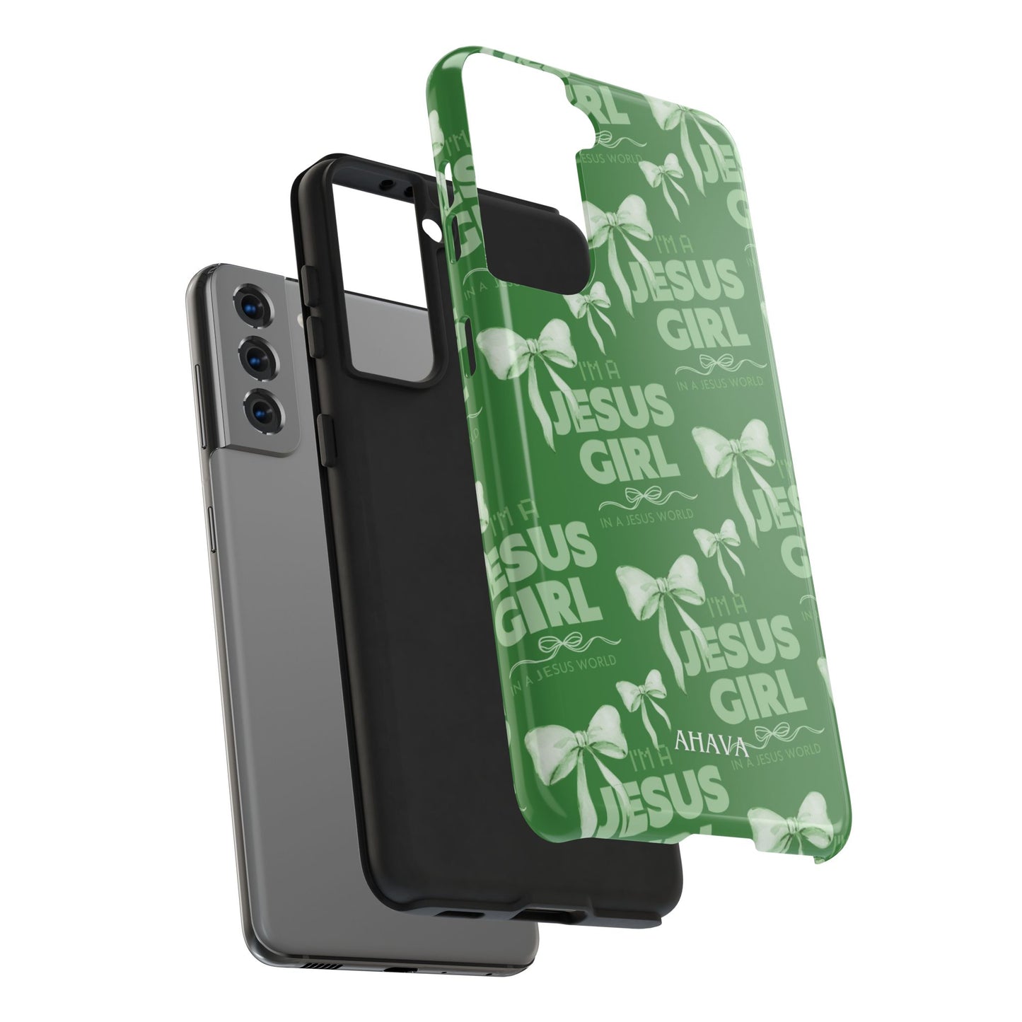 I'm a Jesus Girl Case - Green