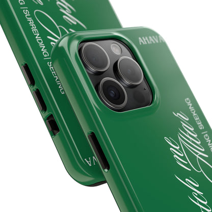 "Catch Me at the Altar" Green Phone Case
