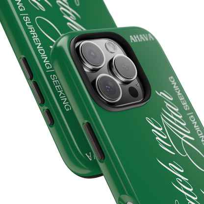 "Catch Me at the Altar" Green Phone Case