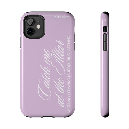 Catch Me at the Altar Phone Case | Lavender Veil