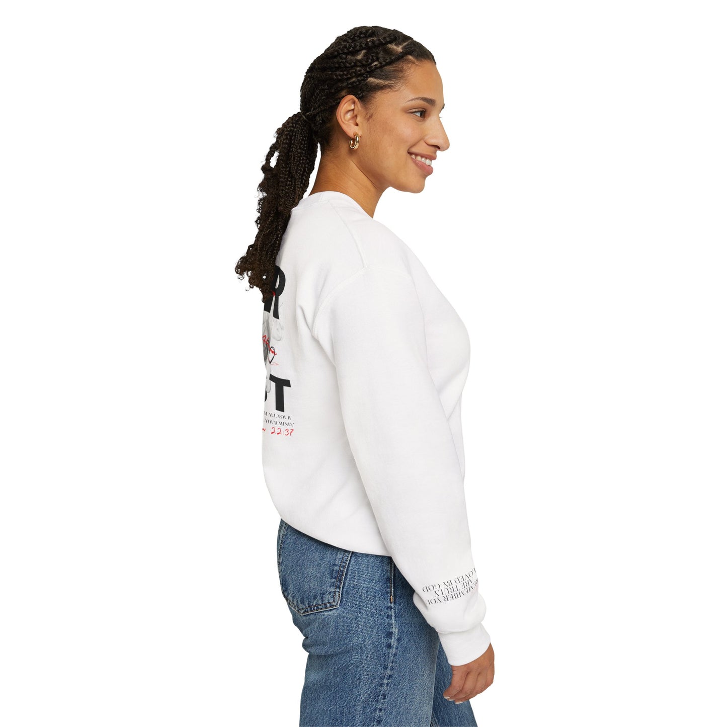 Lover of Christ Sweatshirt | Matthew 22:37