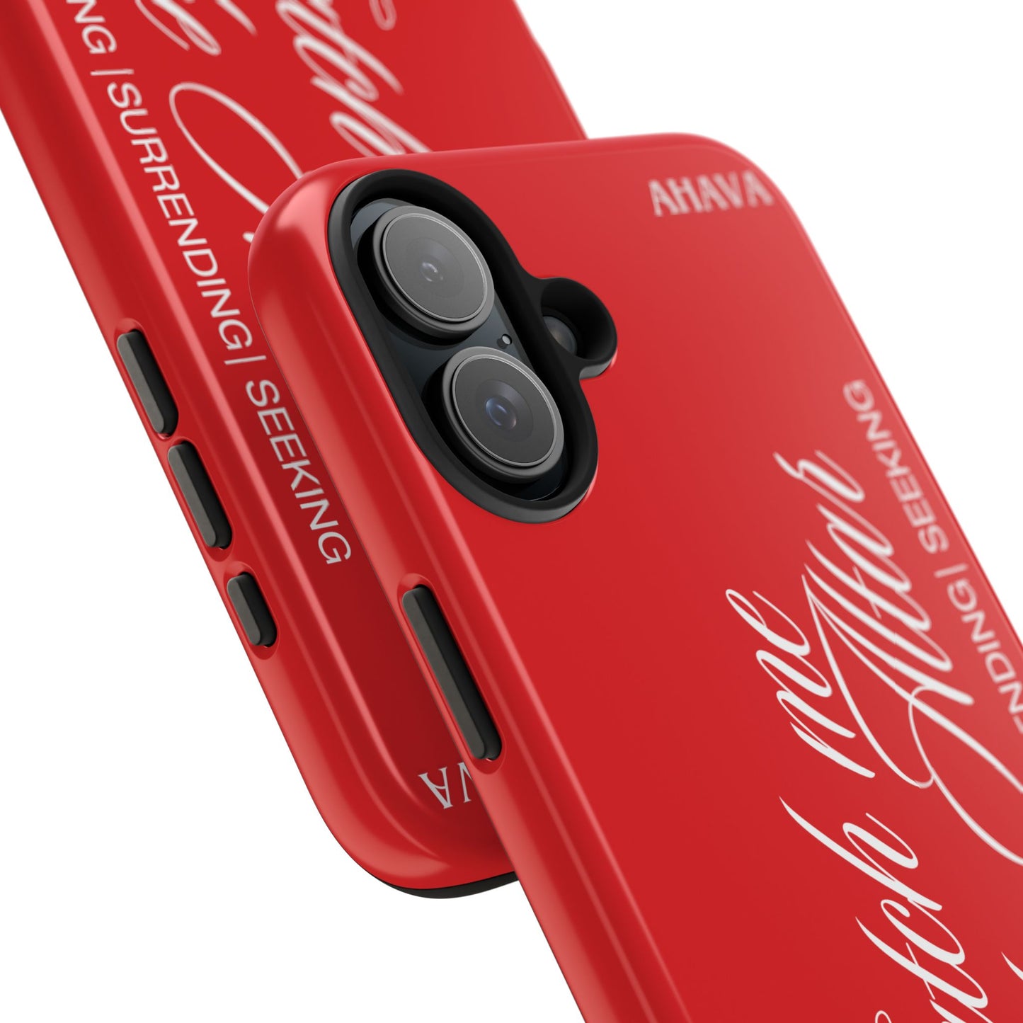 "Catch Me at the Altar" Red Phone Case