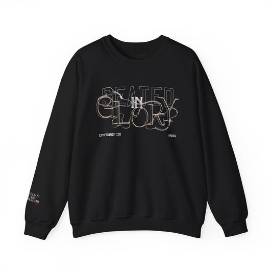 Seated in Glory |  Ephesians 1:20 Sweatshirt
