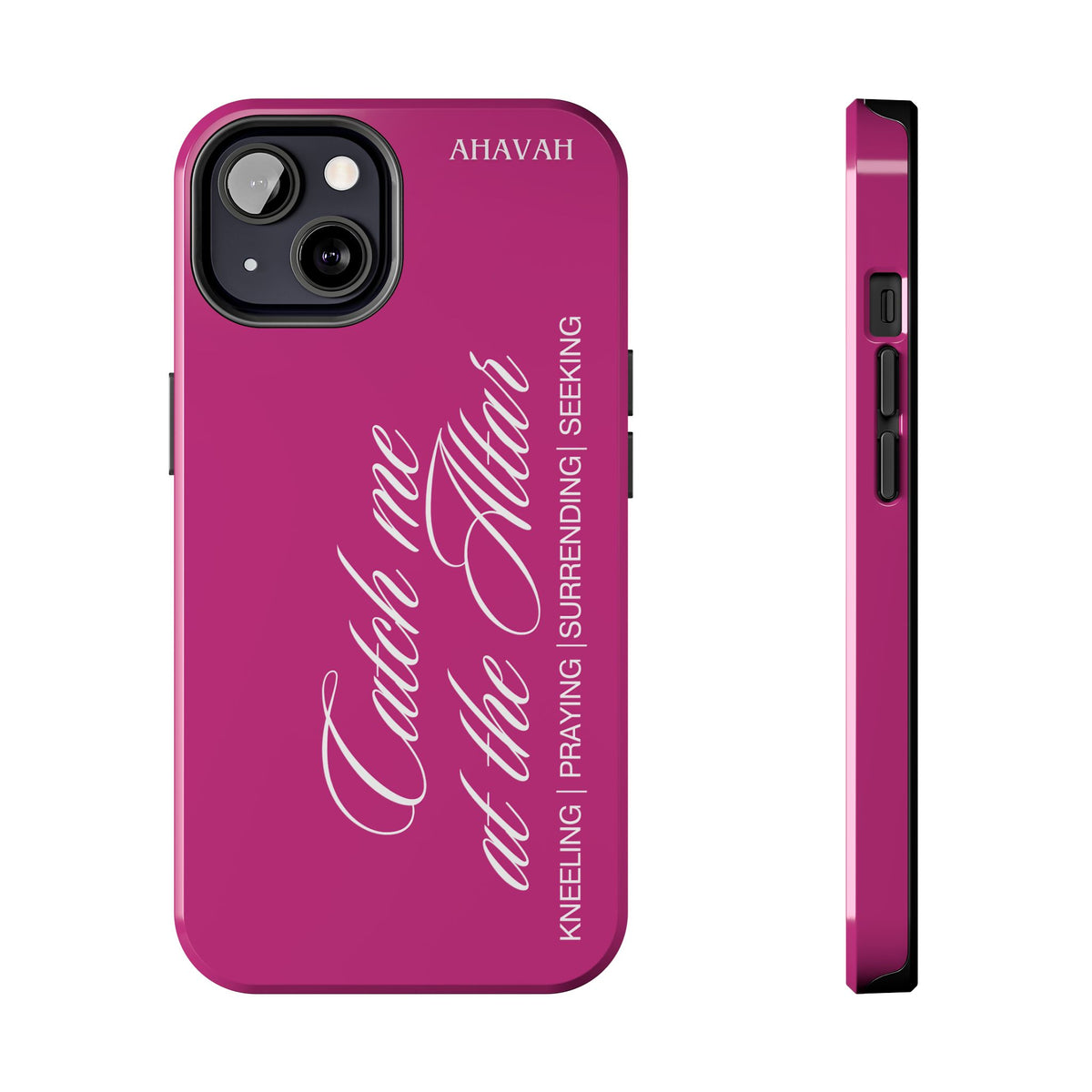 Catch Me at the Altar Phone Case - 	Berry Rose