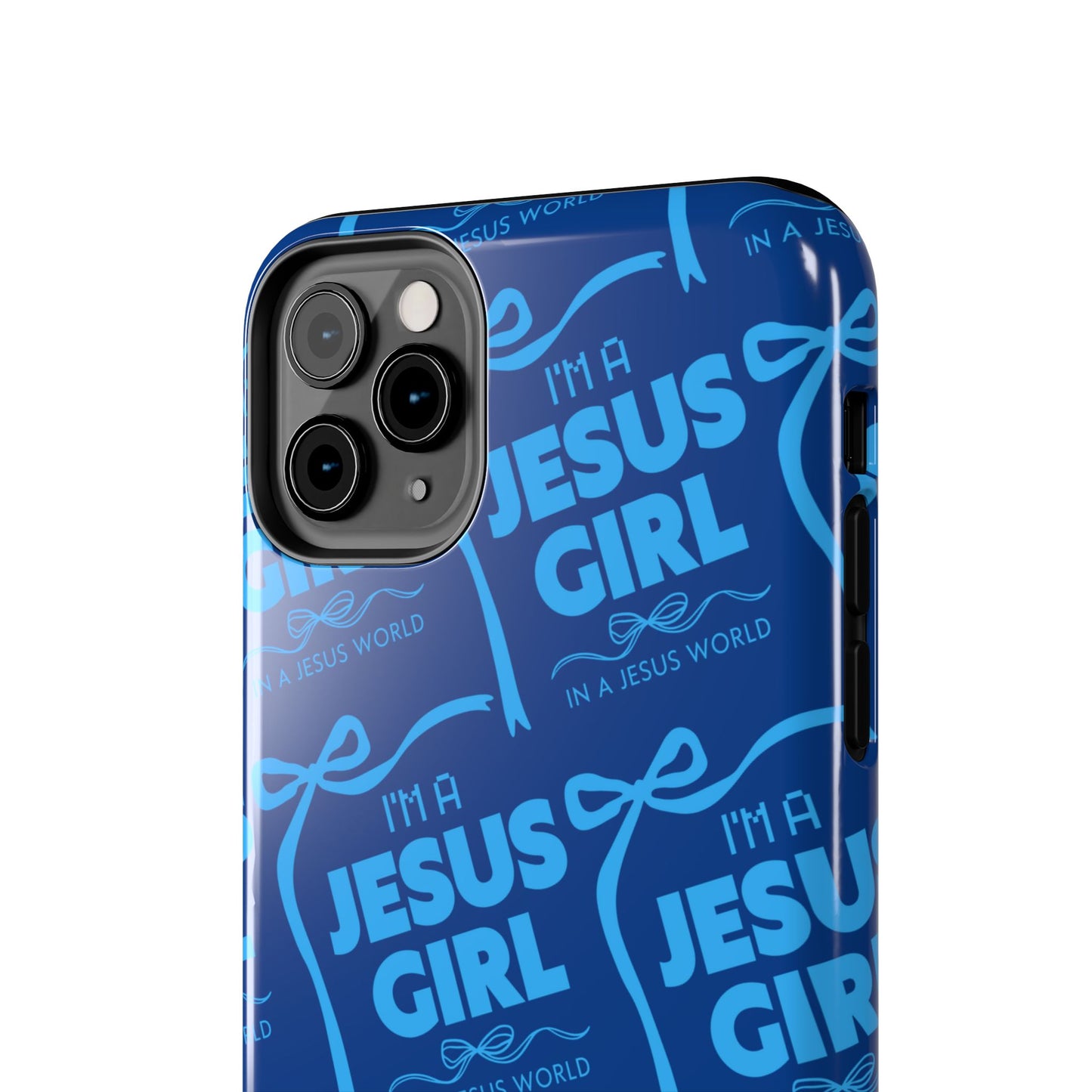 I'm a Jesus Girl Phone Case - Blue