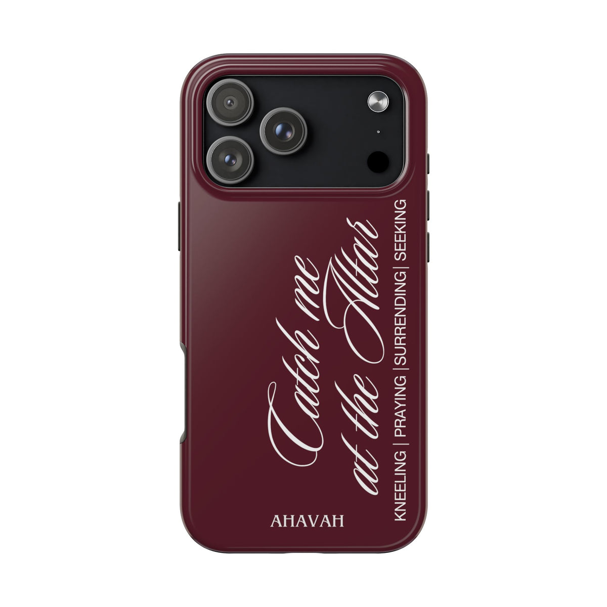 Catch Me at the Altar Phone Case | Anointed Wine