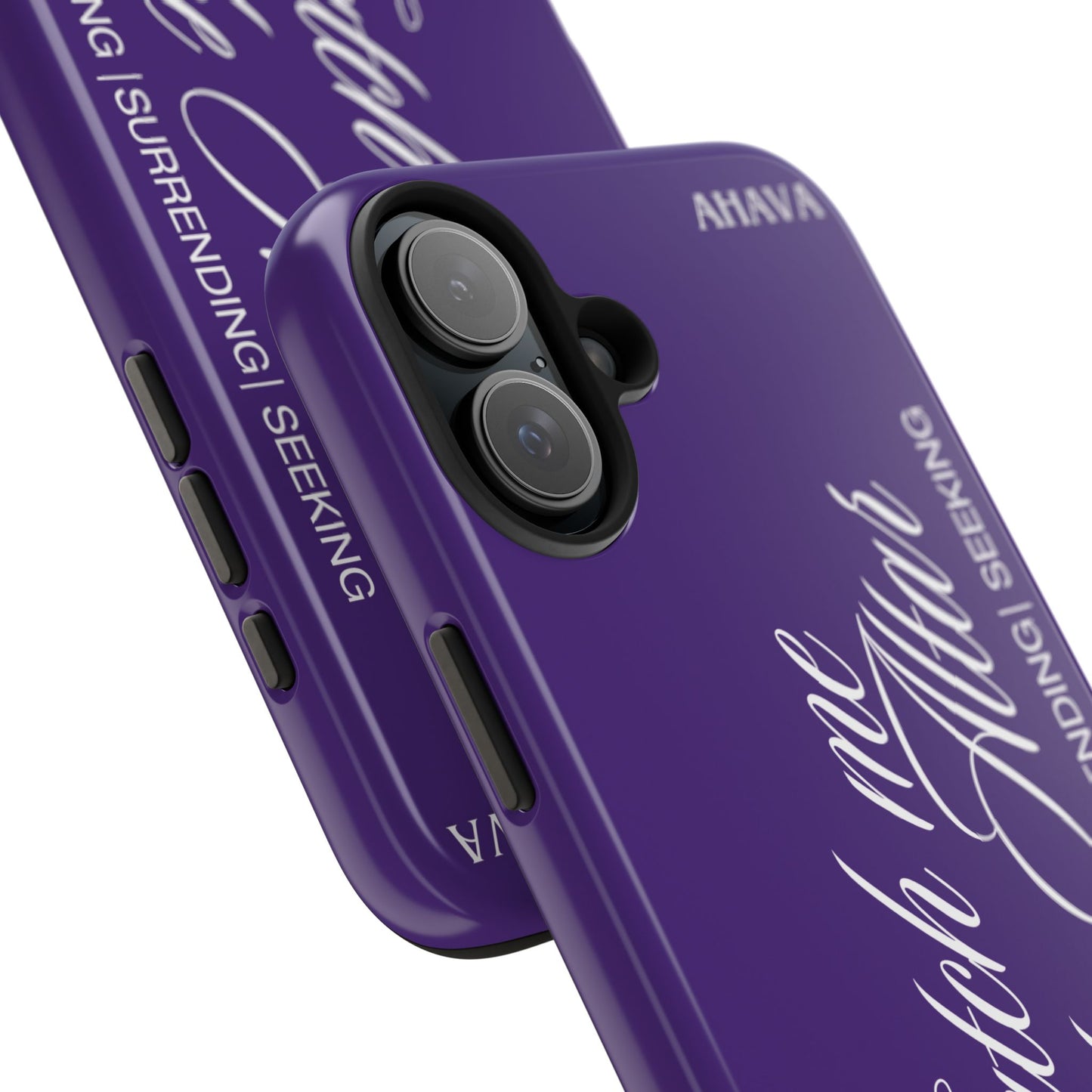 "Catch Me at the Altar" Purple Phone Case