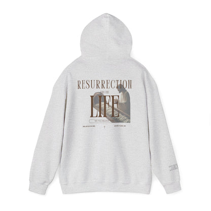 Resurrection and the Life | John 11:25 Hoodie