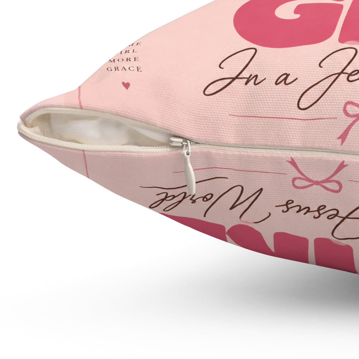 The "Jesus Girl" Accent Pillow