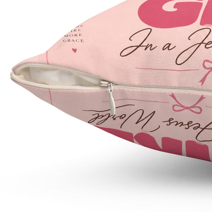 The "Jesus Girl" Accent Pillow