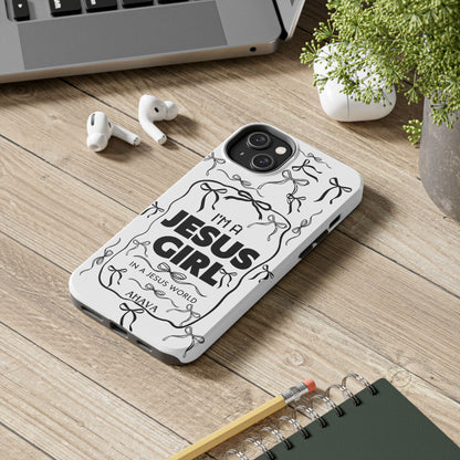 I'm a Jesus Girl  Case - black