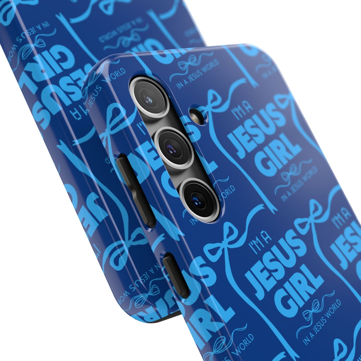 I'm a Jesus Girl Phone Case - Blue