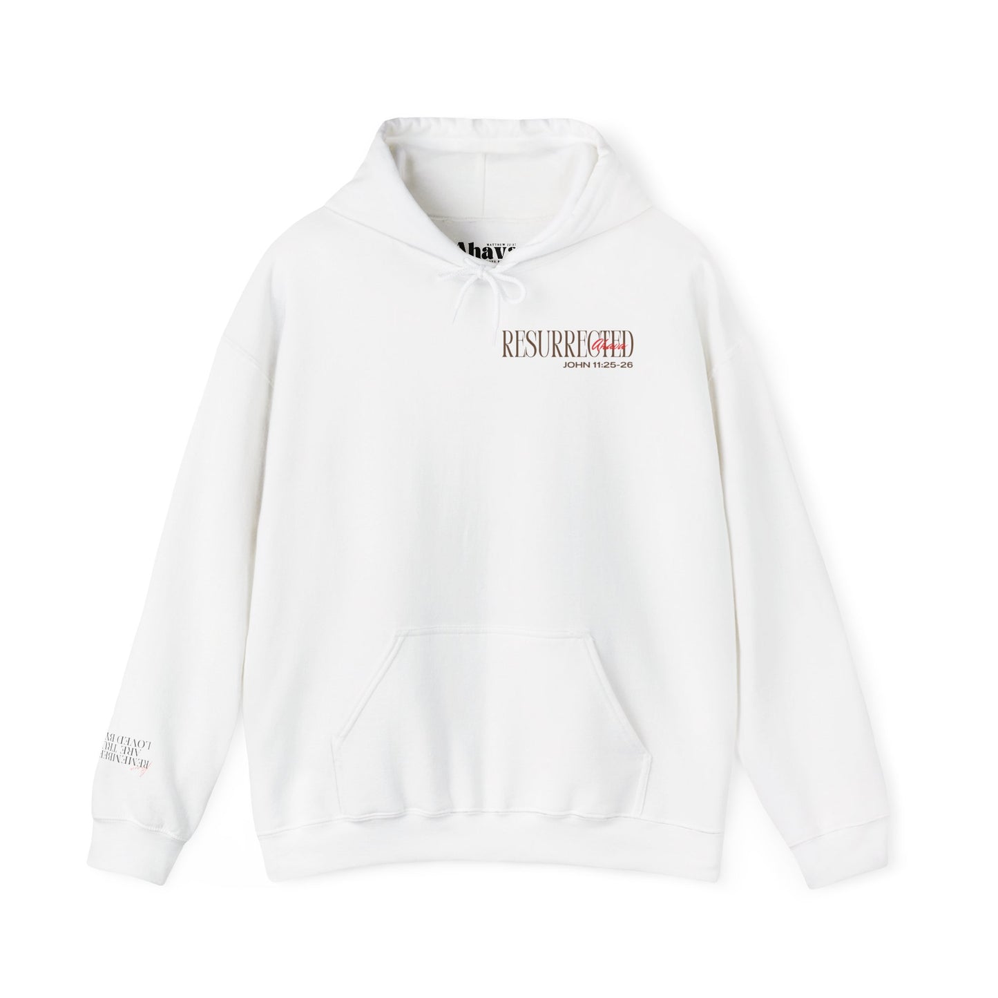 Resurrection and the Life | John 11:25 Hoodie