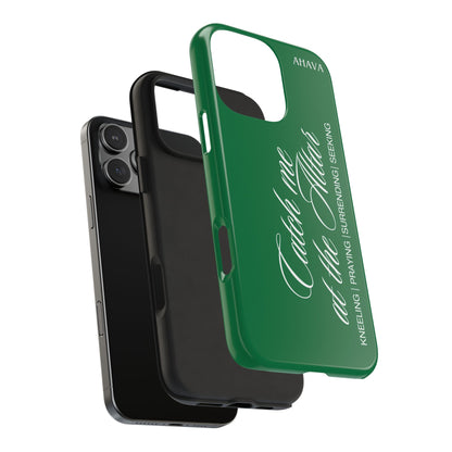 "Catch Me at the Altar" Green Phone Case