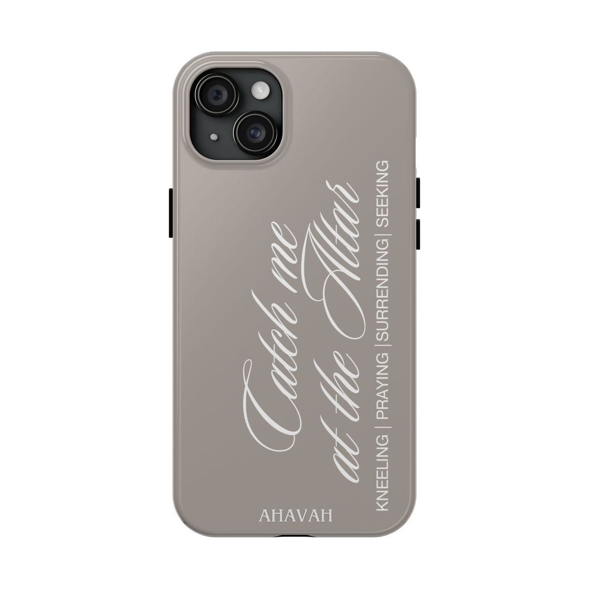 Catch Me at the Altar | Stone Altar Phone Case