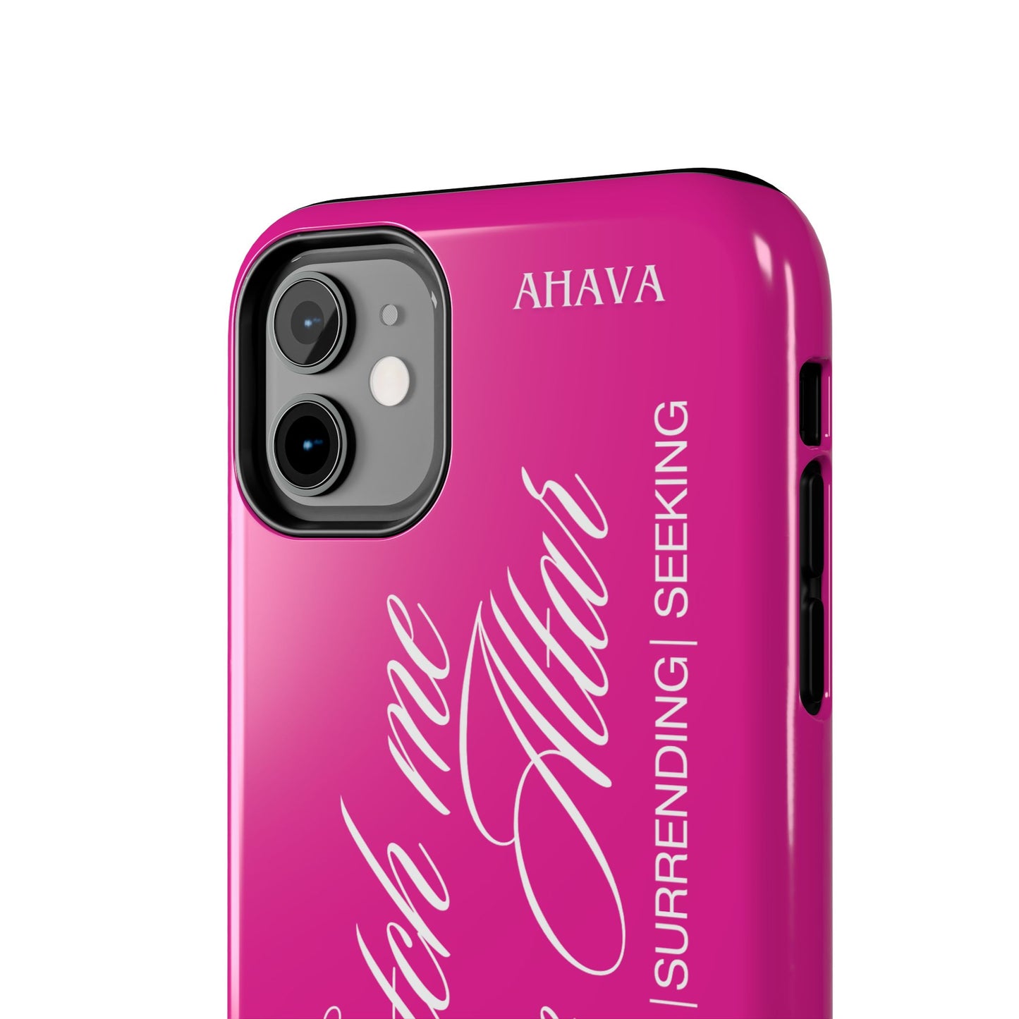 "Catch Me at the Altar" Hot Pink Phone Case