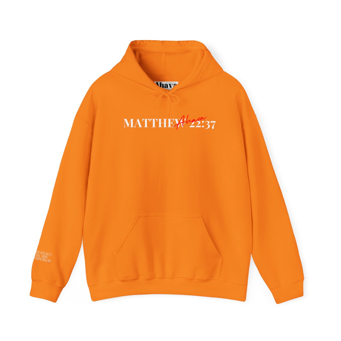 Lover of Christ Hoodie | Matthew 22:37