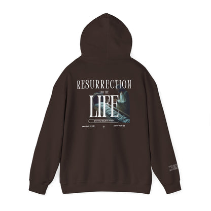 Resurrection and the Life | John 11:25 Hoodie