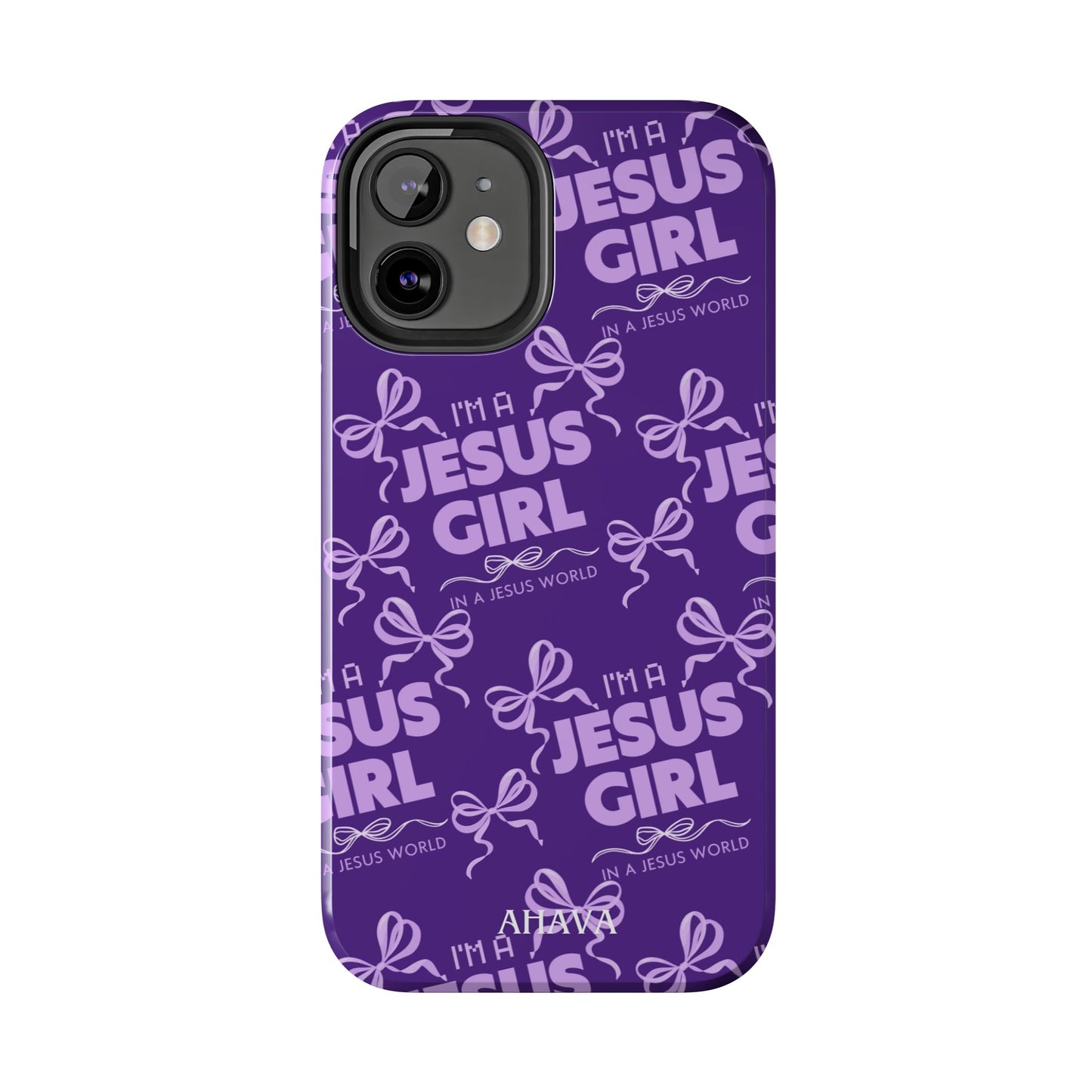 I'm a Jesus Girl Phone Case - Purple