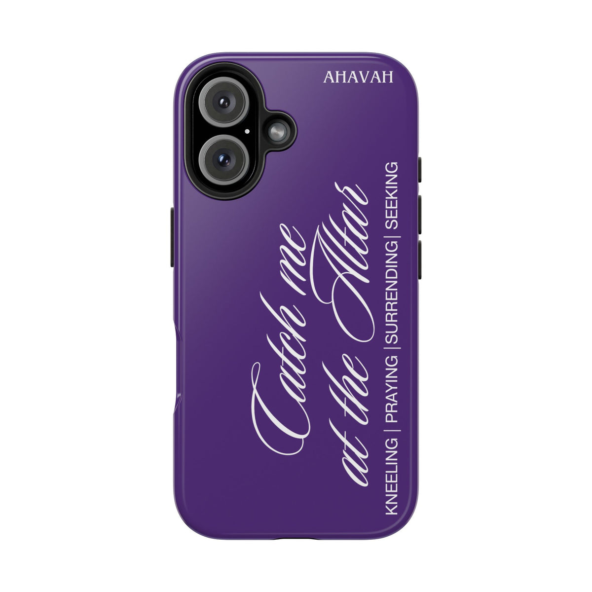Catch Me at the Altar Phone Case | Royal Violet