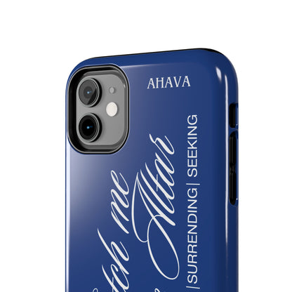 "Catch Me at the Altar" Blue Phone Case