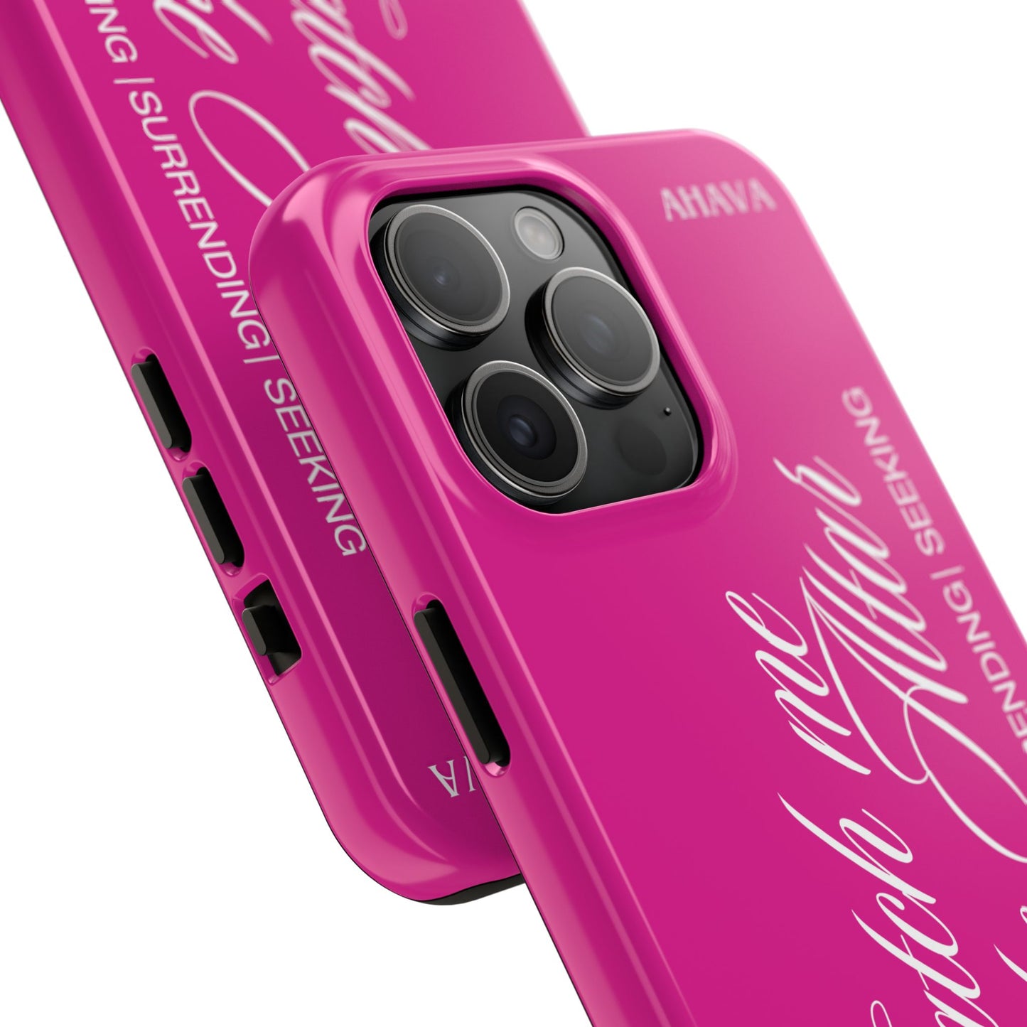"Catch Me at the Altar" Hot Pink Phone Case