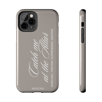 Catch Me at the Altar | Stone Altar Phone Case