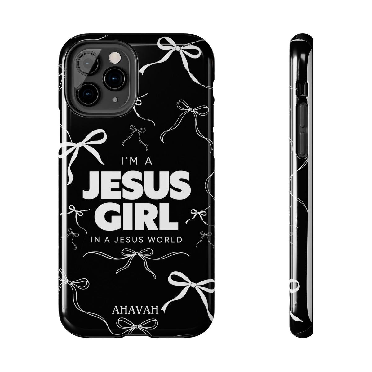 I'm a Jesus Girl Case - Midnight Black