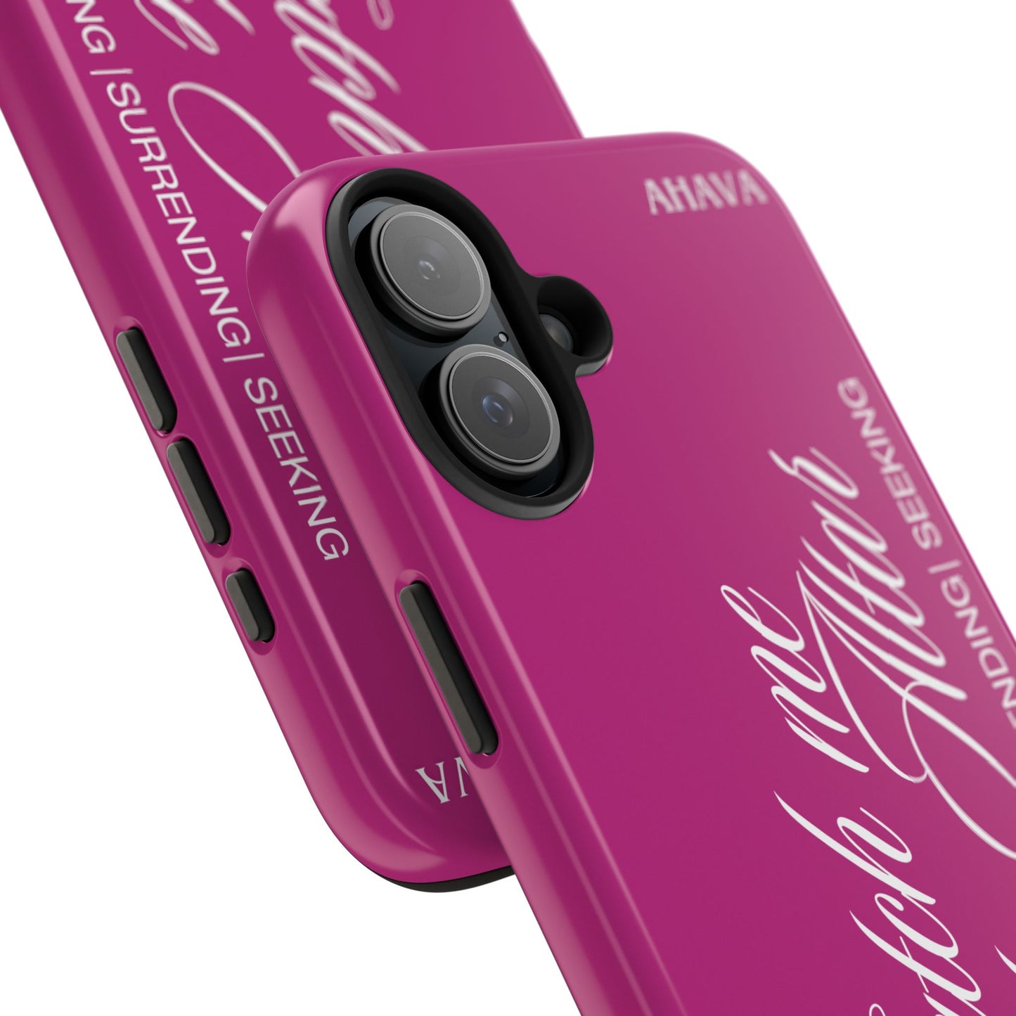 "Catch Me at the Altar" Pink Phone Case