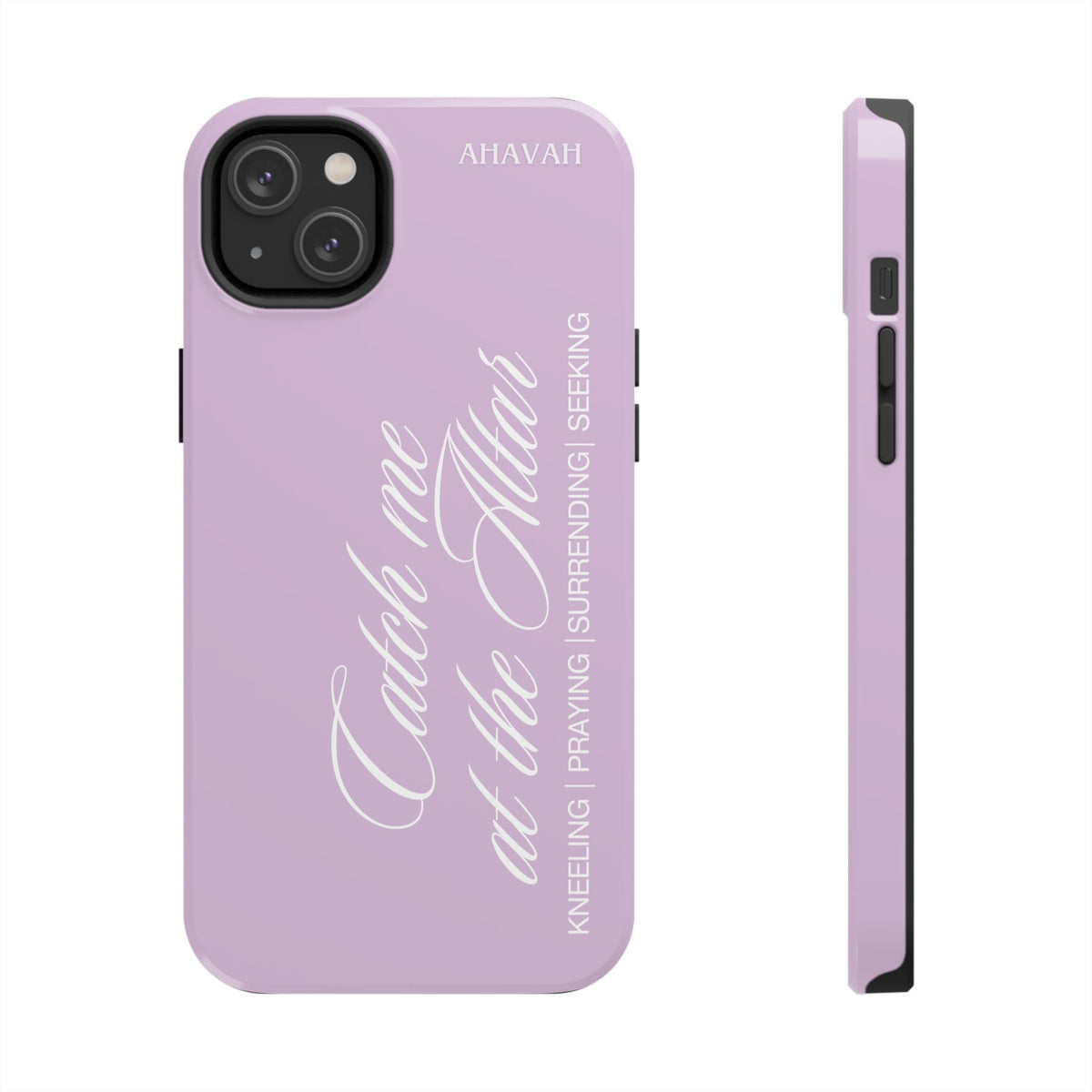 Catch Me at the Altar Phone Case | Lavender Veil