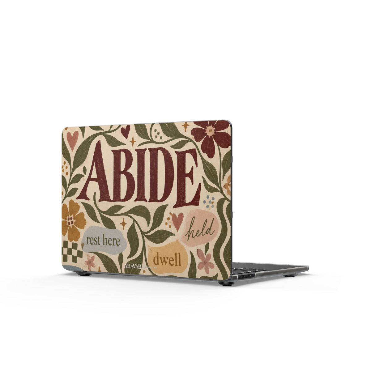 Abide in Him MacBook Case