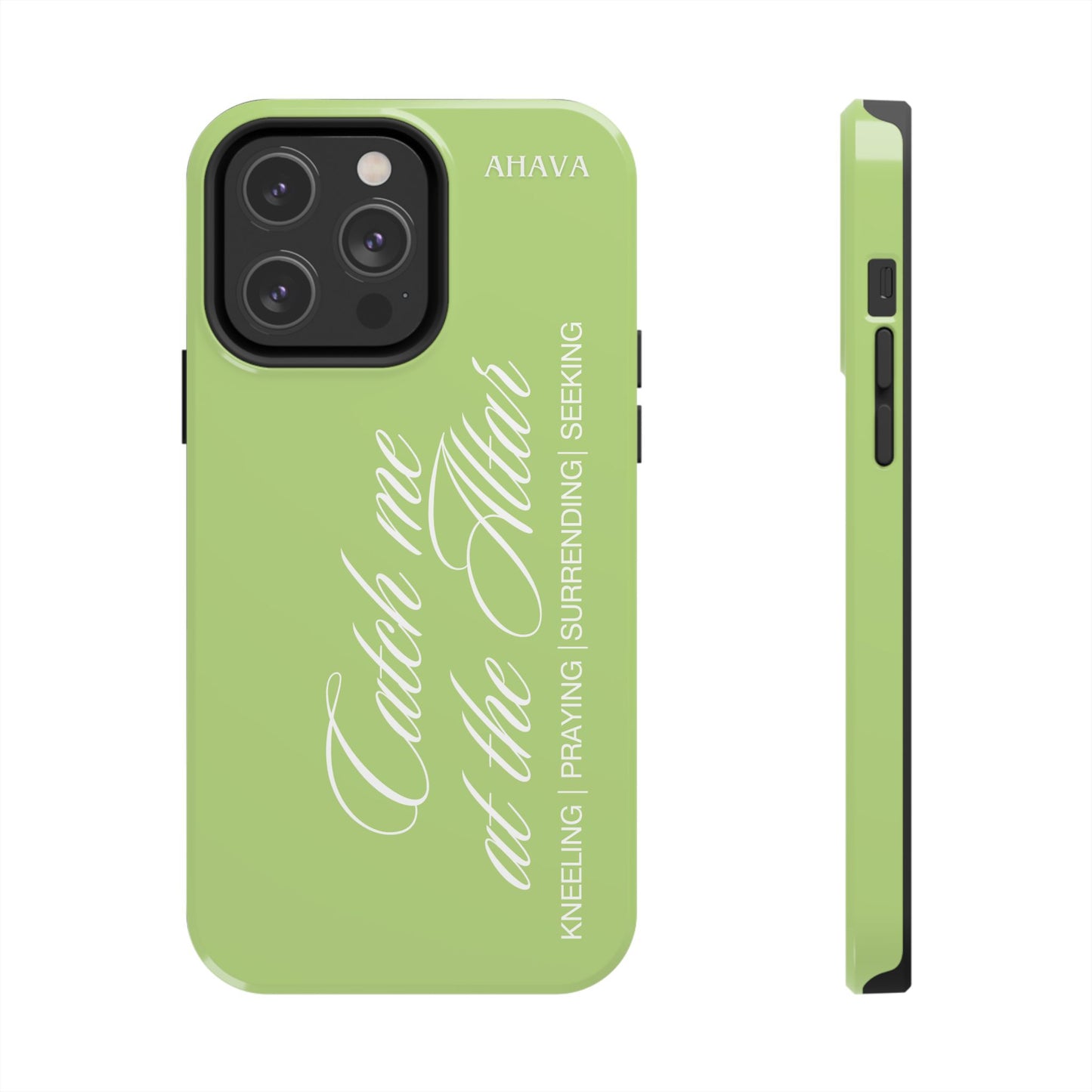 "Catch Me at the Altar" Matcha Tea Phone Case