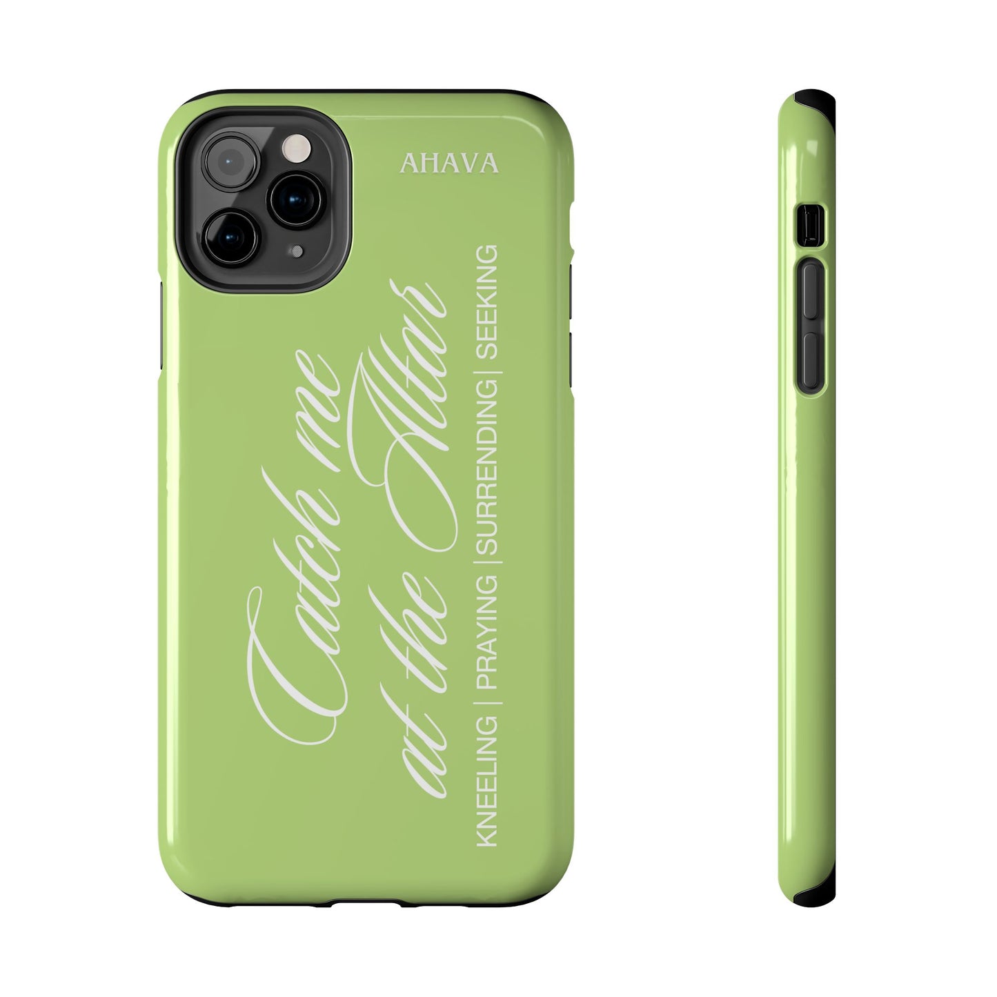 "Catch Me at the Altar" Matcha Tea Phone Case