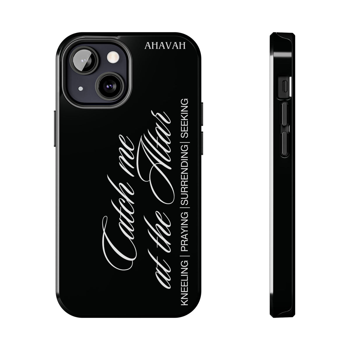 Catch Me at the Altar Black Phone Case