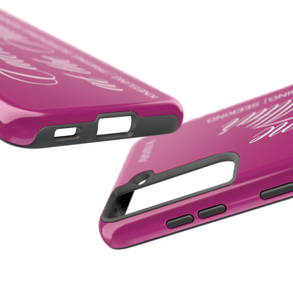 "Catch Me at the Altar" Pink Phone Case