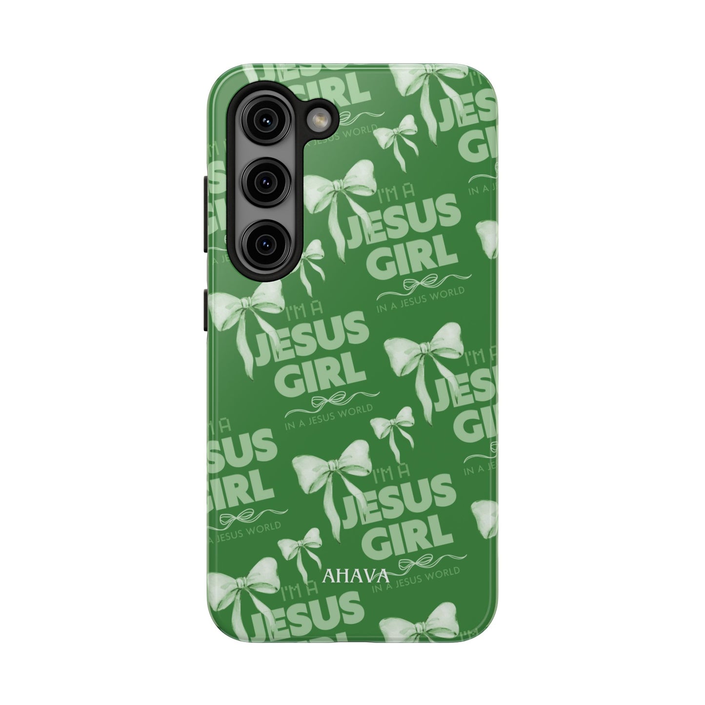 I'm a Jesus Girl Case - Green