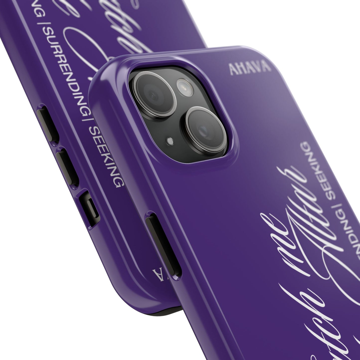 "Catch Me at the Altar" Purple Phone Case