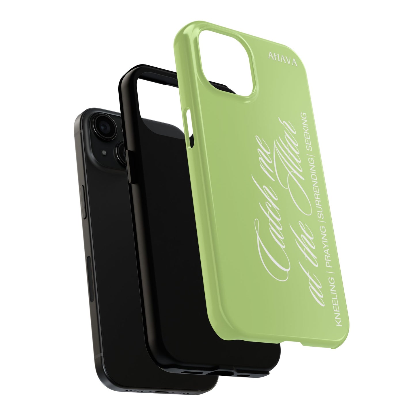 "Catch Me at the Altar" Matcha Tea Phone Case