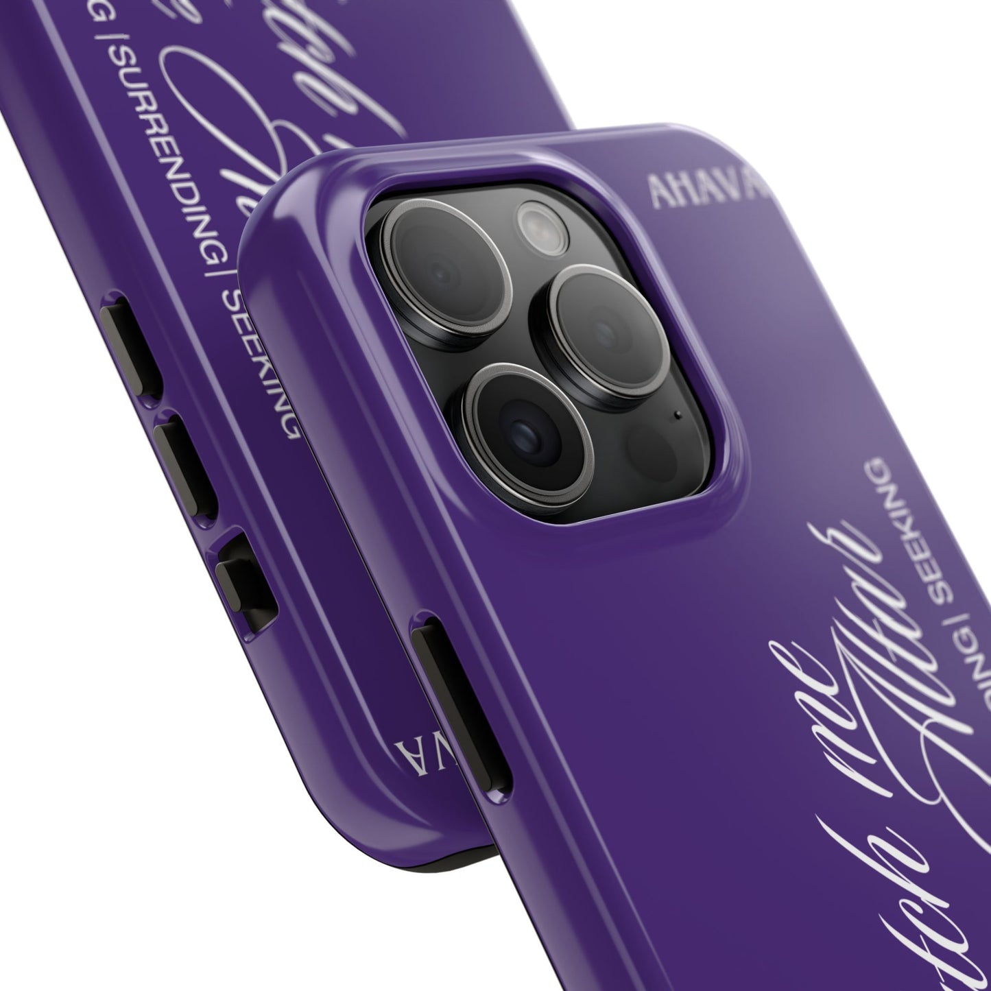 "Catch Me at the Altar" Purple Phone Case