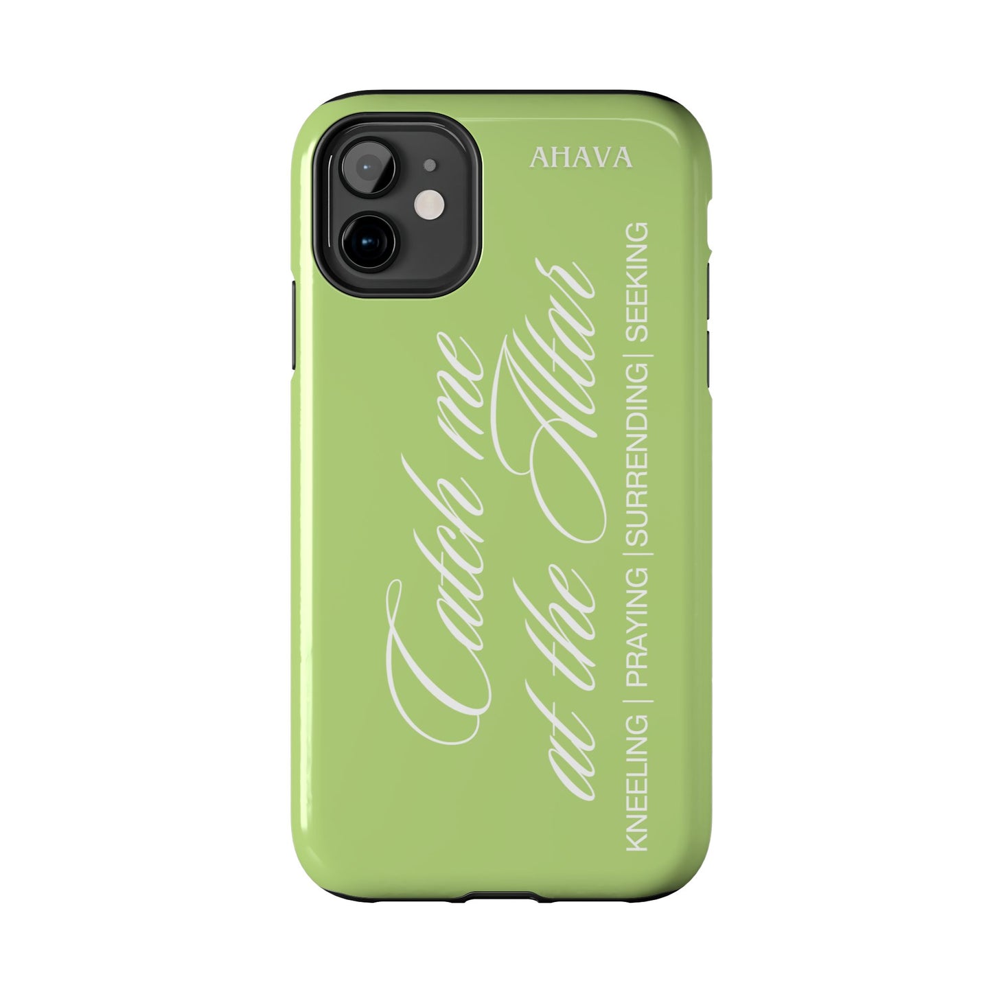 "Catch Me at the Altar" Matcha Tea Phone Case