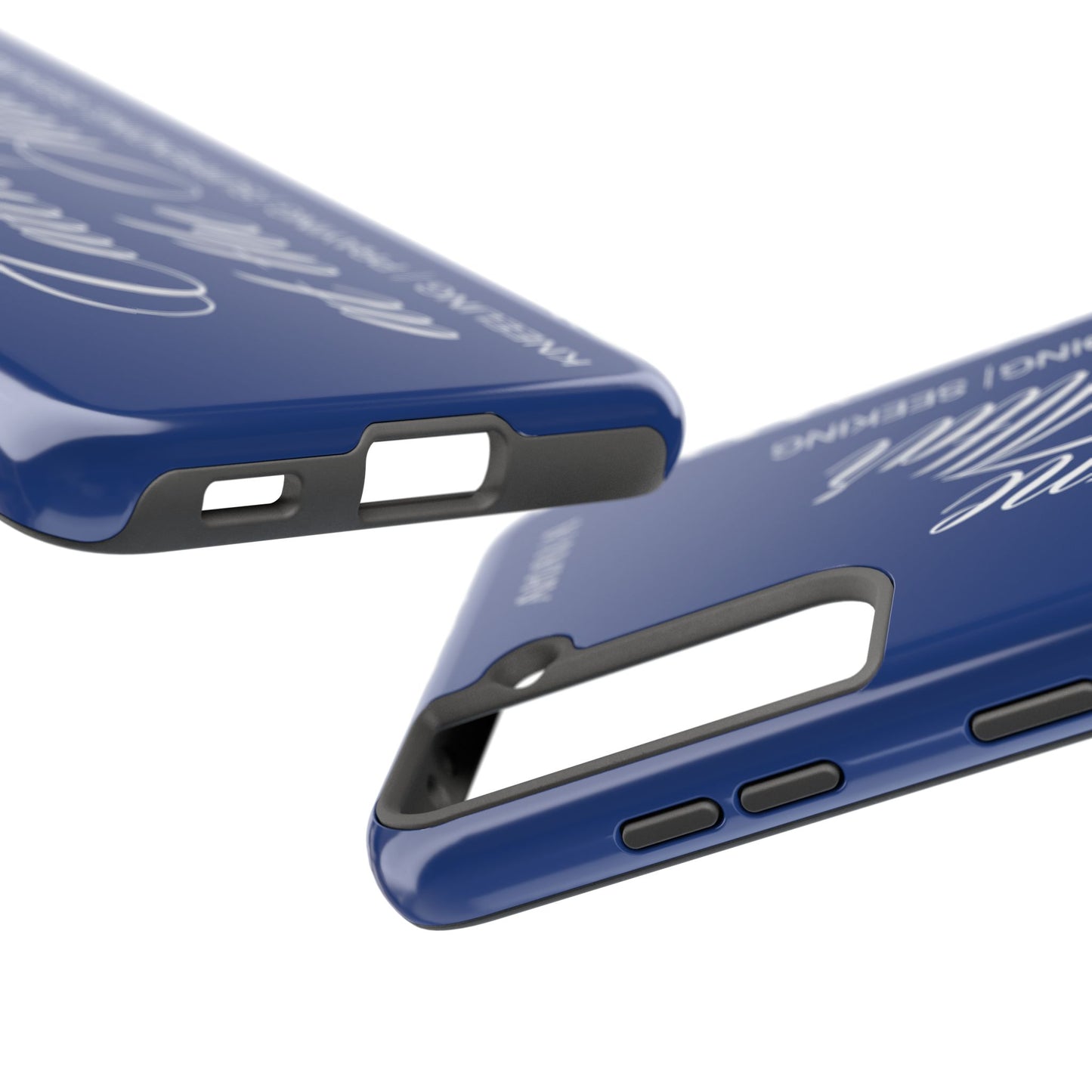 "Catch Me at the Altar" Blue Phone Case