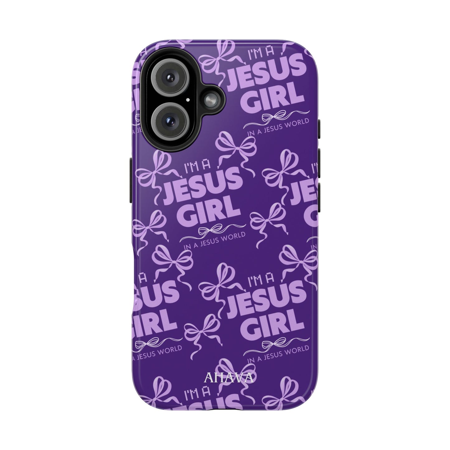 I'm a Jesus Girl Phone Case - Purple