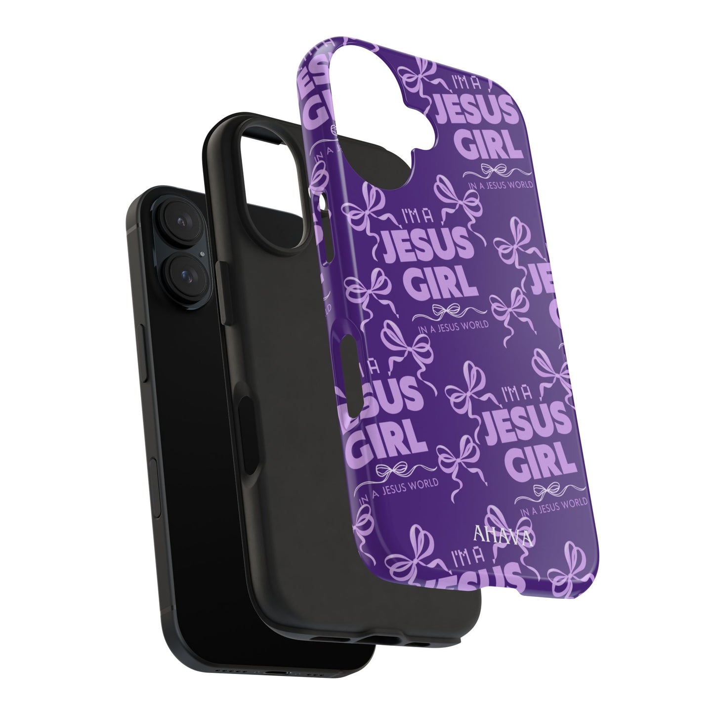 I'm a Jesus Girl Phone Case - Purple