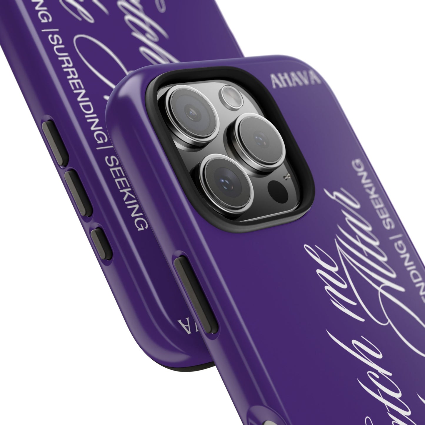 "Catch Me at the Altar" Purple Phone Case
