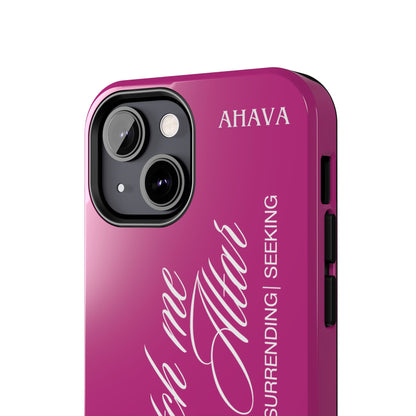 "Catch Me at the Altar" Pink Phone Case