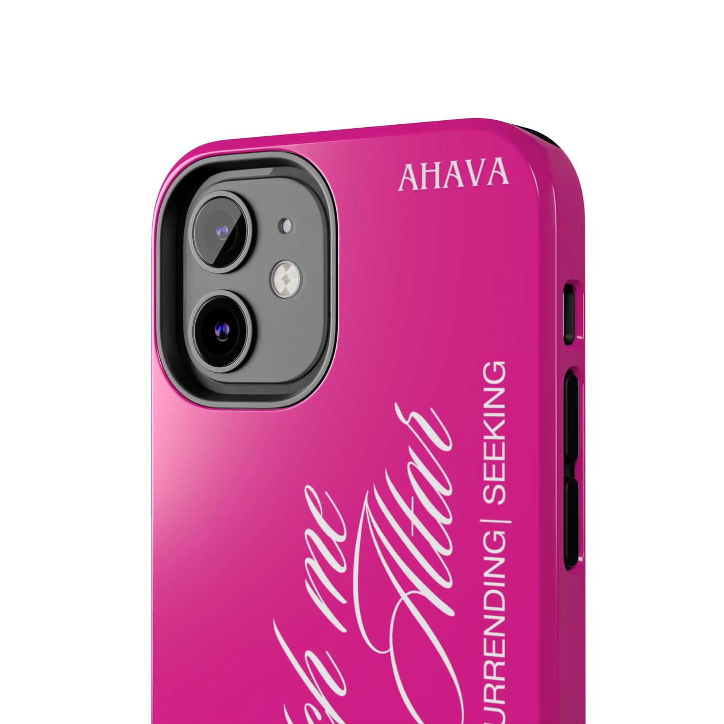"Catch Me at the Altar" Hot Pink Phone Case