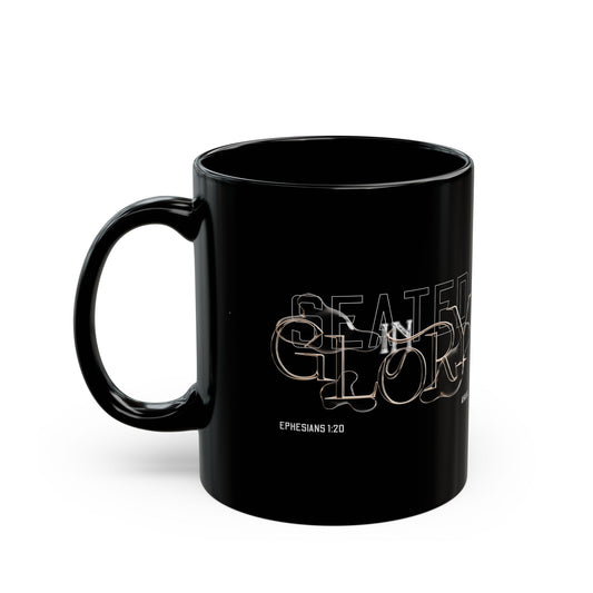 Seated in Glory Mug