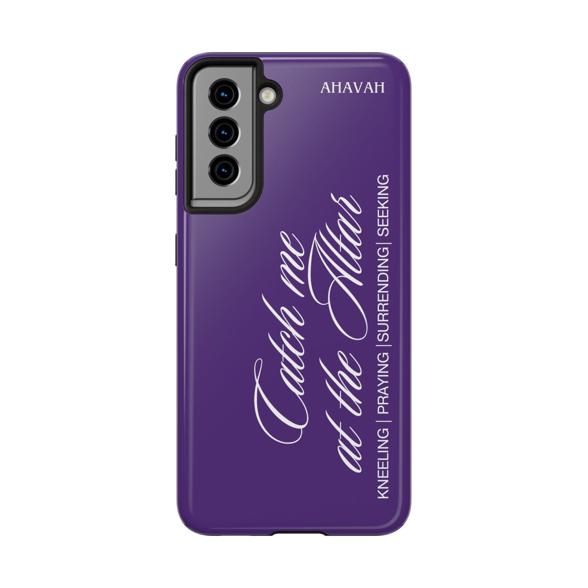 Catch Me at the Altar Phone Case | Royal Violet