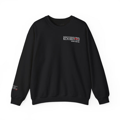 Resurrection and the Life | John 11:25 Sweatshirt