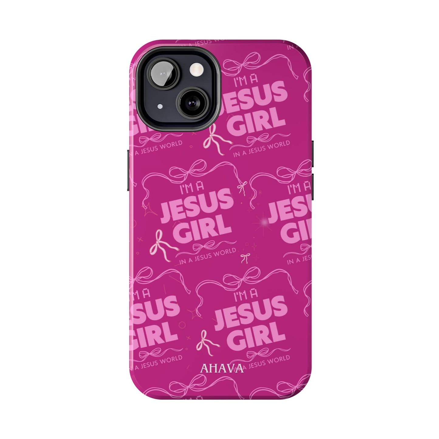 I'm a Jesus Girl Phone Case - Pink